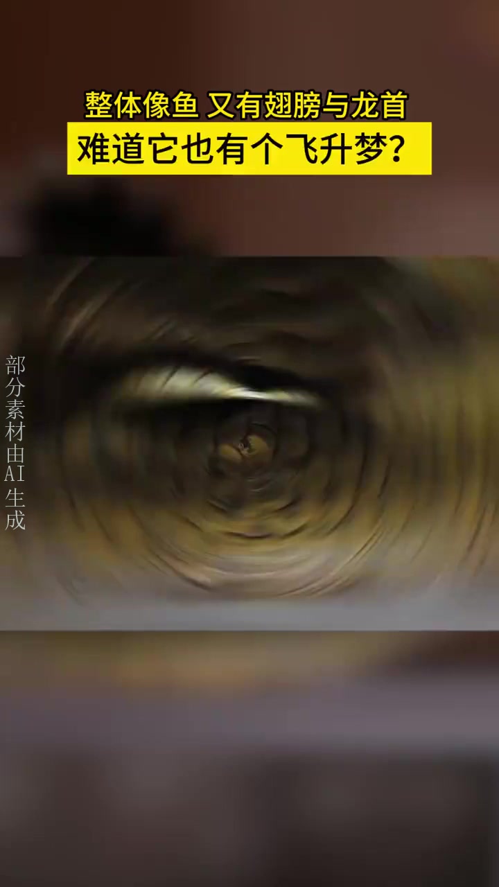 宋代錾花鎏金银摩羯鱼,似鱼又似船,纯银打制,鎏金錾花,整体像