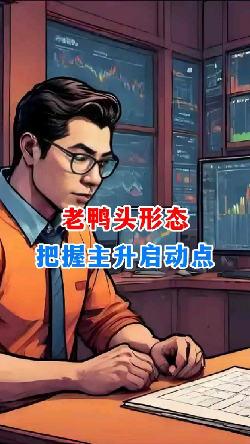 老鸭头形态,把握主升启动点