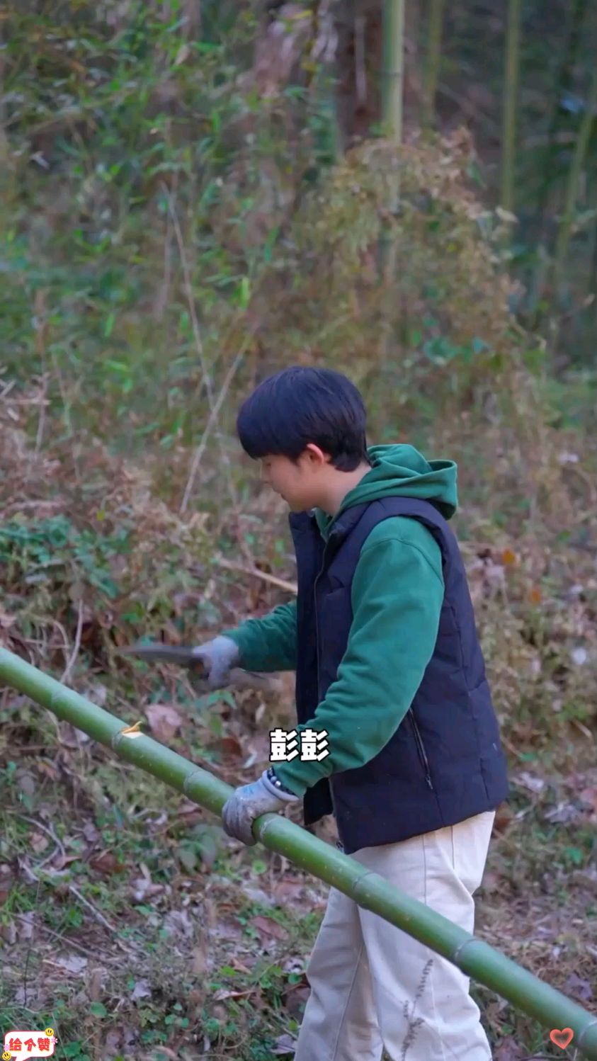 为自己做一个草莓搪瓷盆蛋糕,村里的娃儿进城了