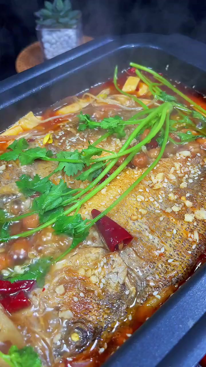 家庭版本的烤鱼你喜欢吗?!