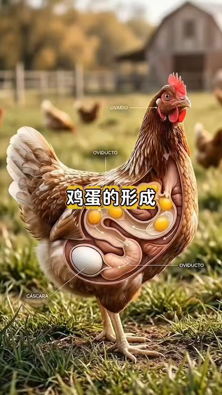 鸡蛋的形成过程！