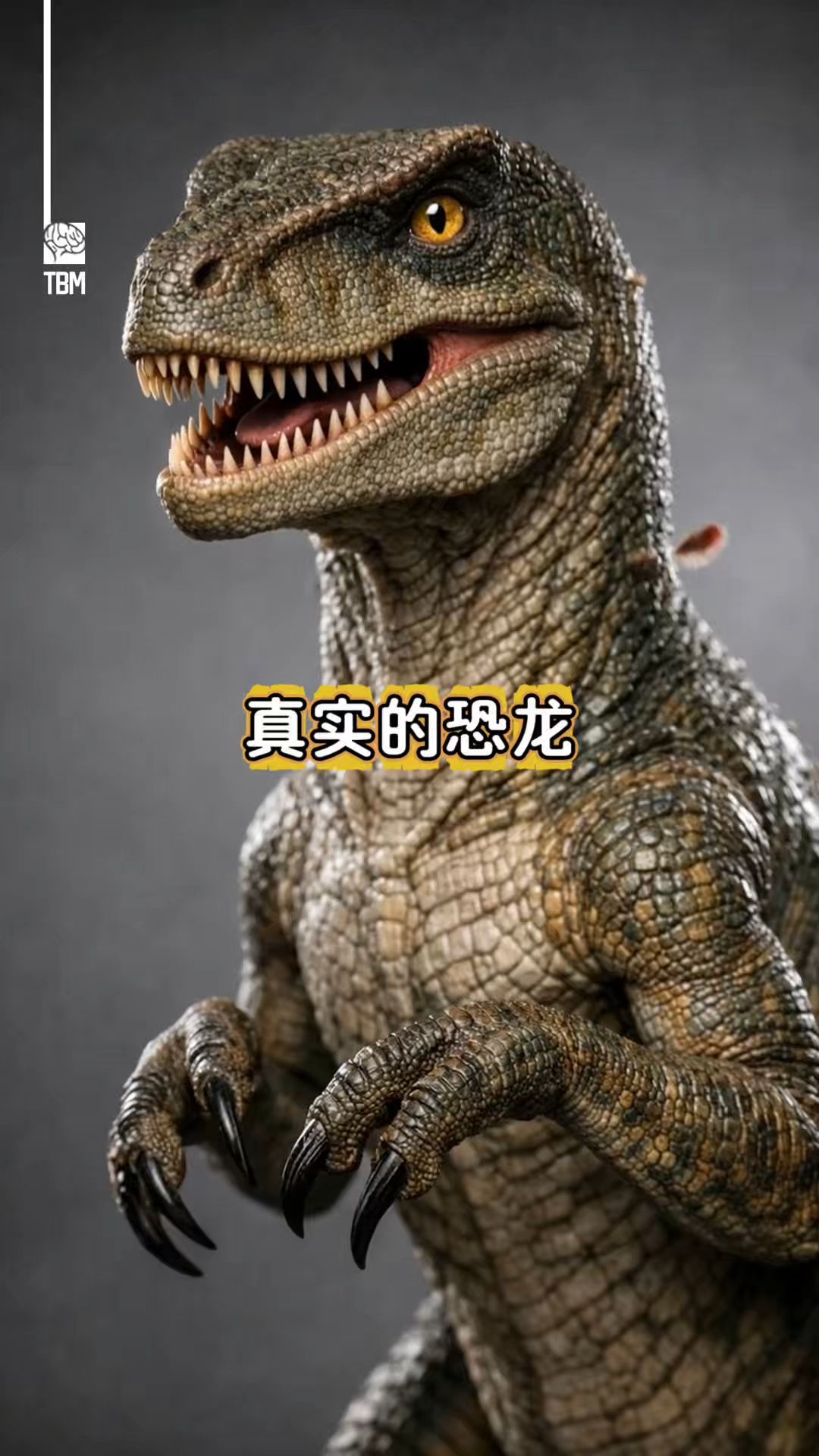 你知道吗？真实的恐龙是有羽毛的。