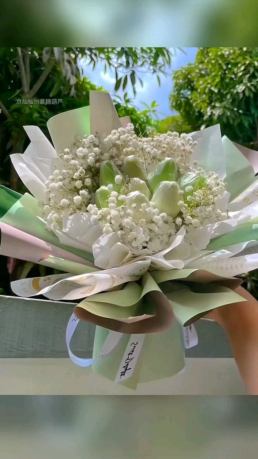 送女生的生日礼物有啥推荐？美味草莓巧克力花束，贴心有仪式感