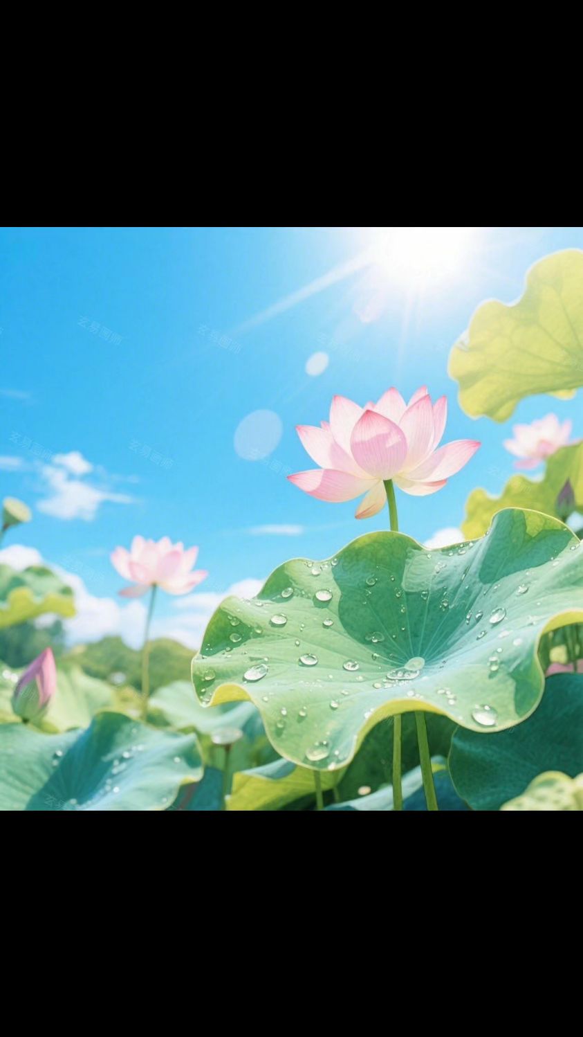 能量头像丨莲花盛开, 圆满能量, 好韵莲莲