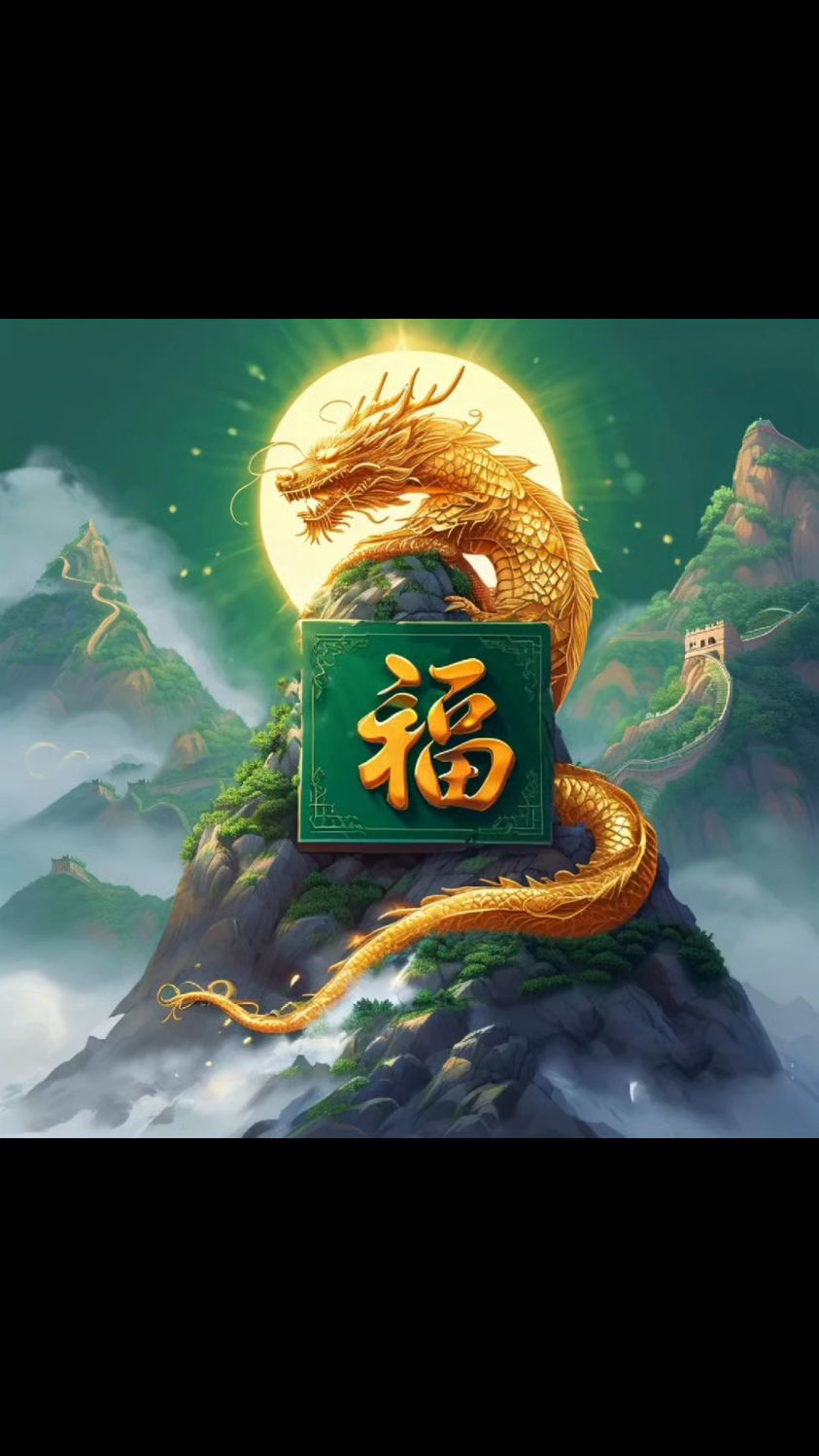 7月旺财利事业头像|金龙送福,一帆风顺