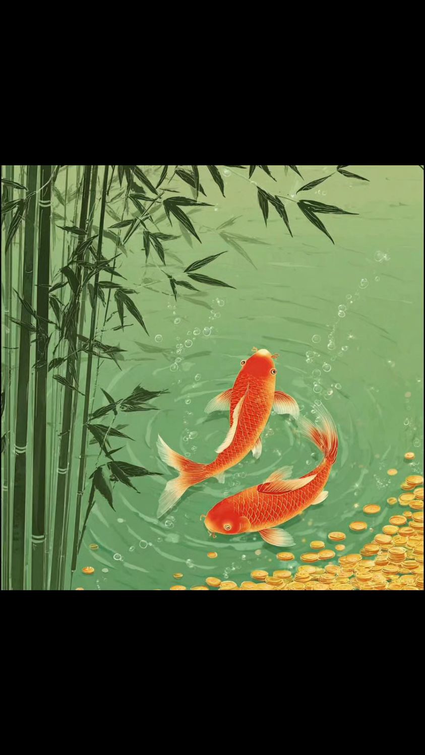 能量头像 | 竹节节高 ,年年有鱼 ,如鱼得水