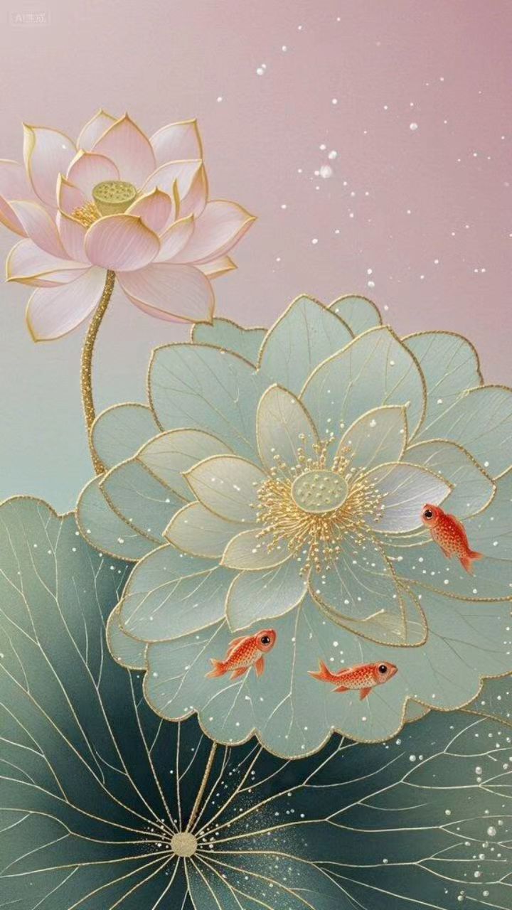 手机壁纸|创意壁纸|莲花壁纸