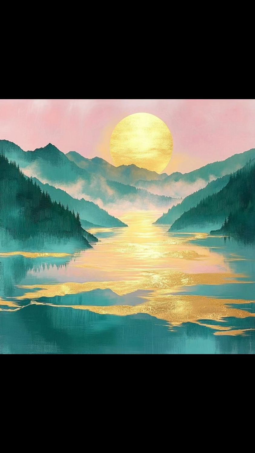 高能量头像 | 旭日东升 ,高山流水