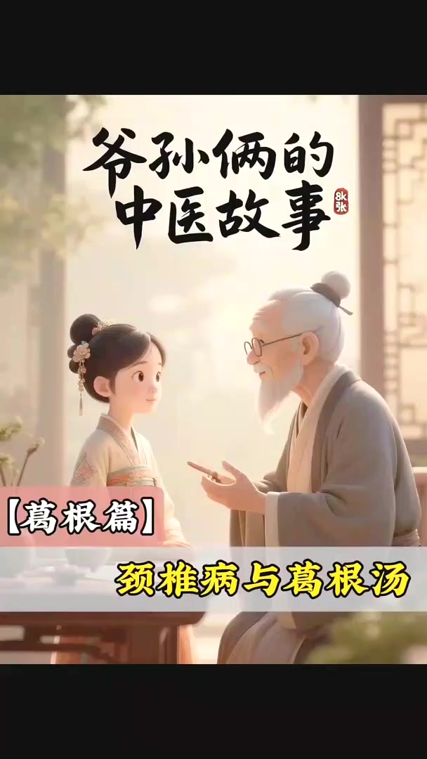 《爷孙俩的中医故事》【葛根篇】颈椎病与葛根汤