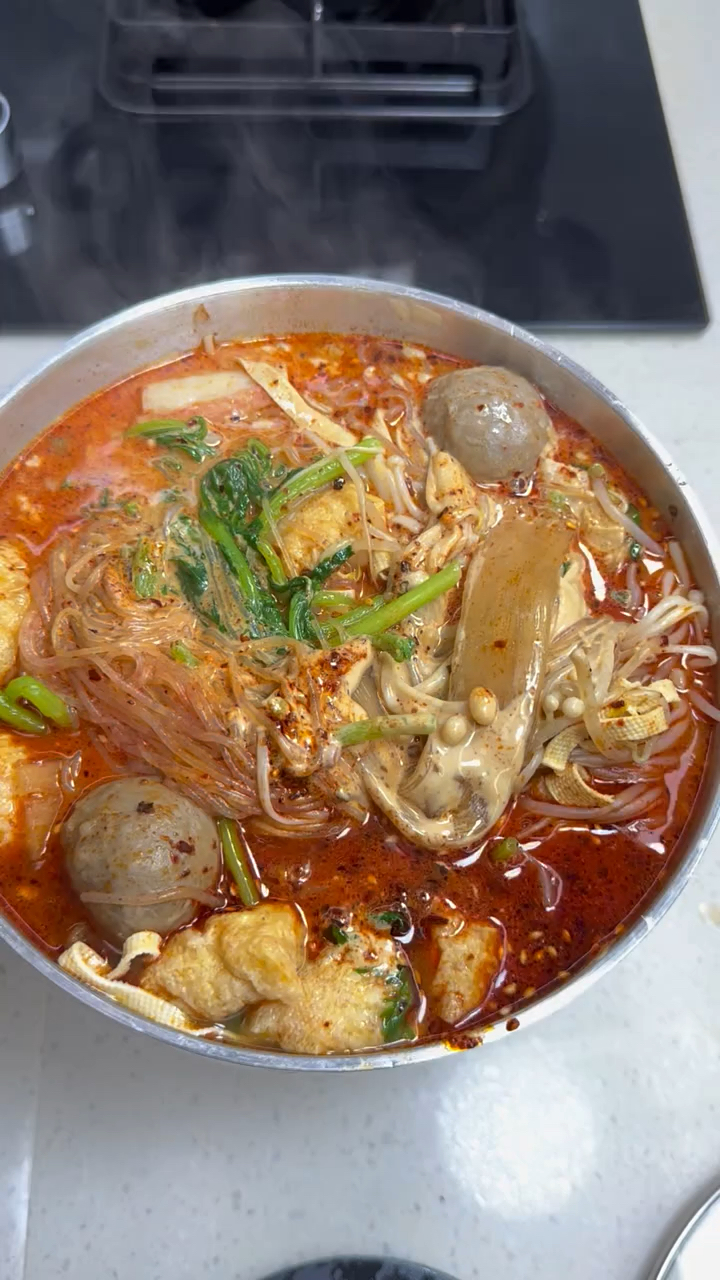 完美复刻满街香黏糊大碗麻辣烫 巨好吃 #麻辣烫