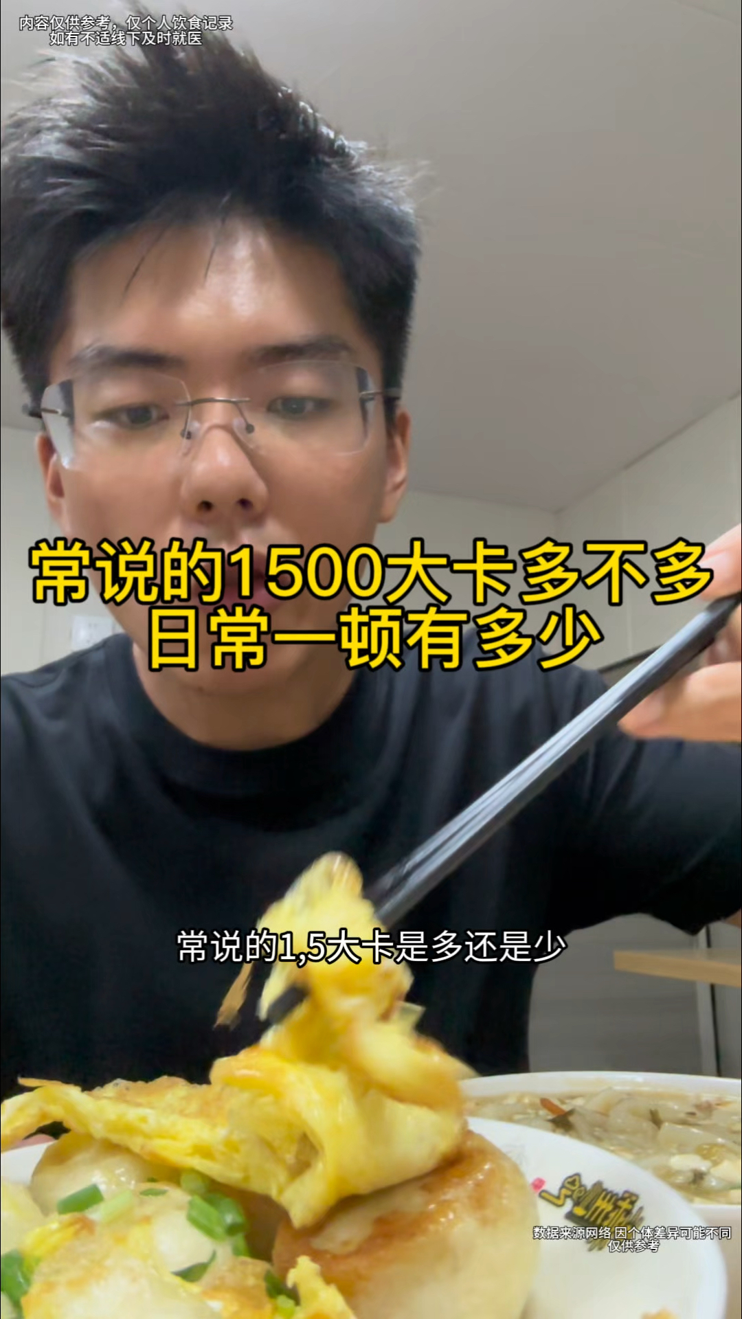 常说的1500大卡多不多,按照以前习惯日常吃一顿有多少