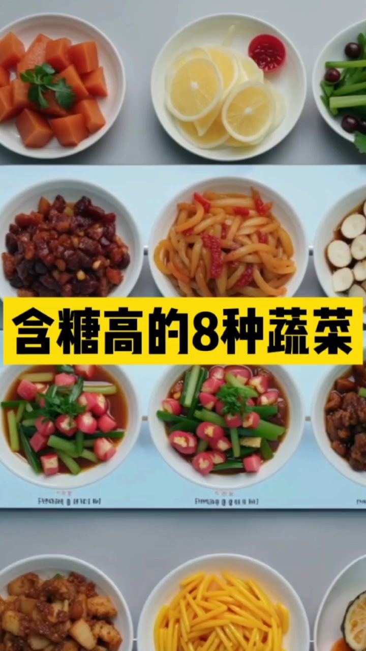 八种含糖高的蔬菜