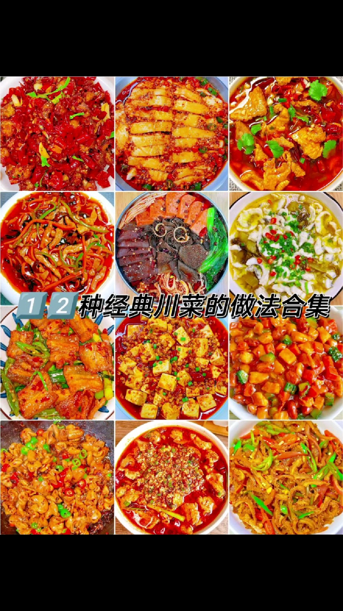 12种经典川菜的做法~香辣可口,太下饭了!