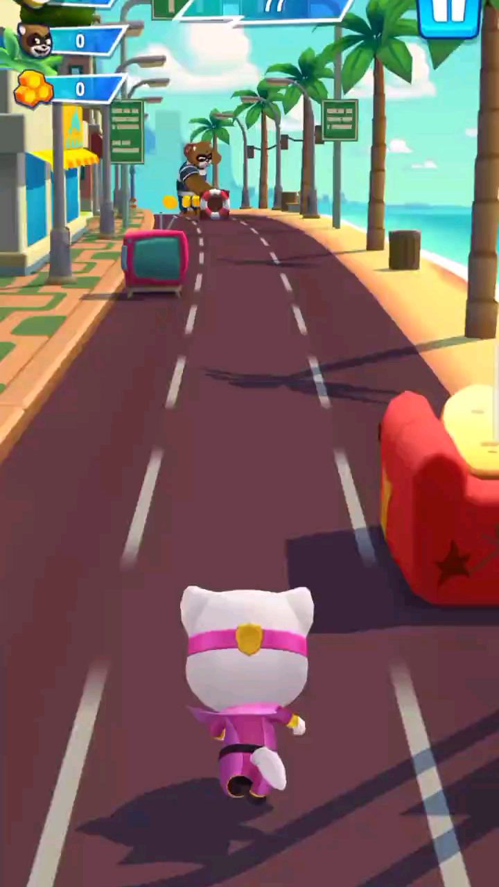 汤姆猫英雄跑酷游戏视频