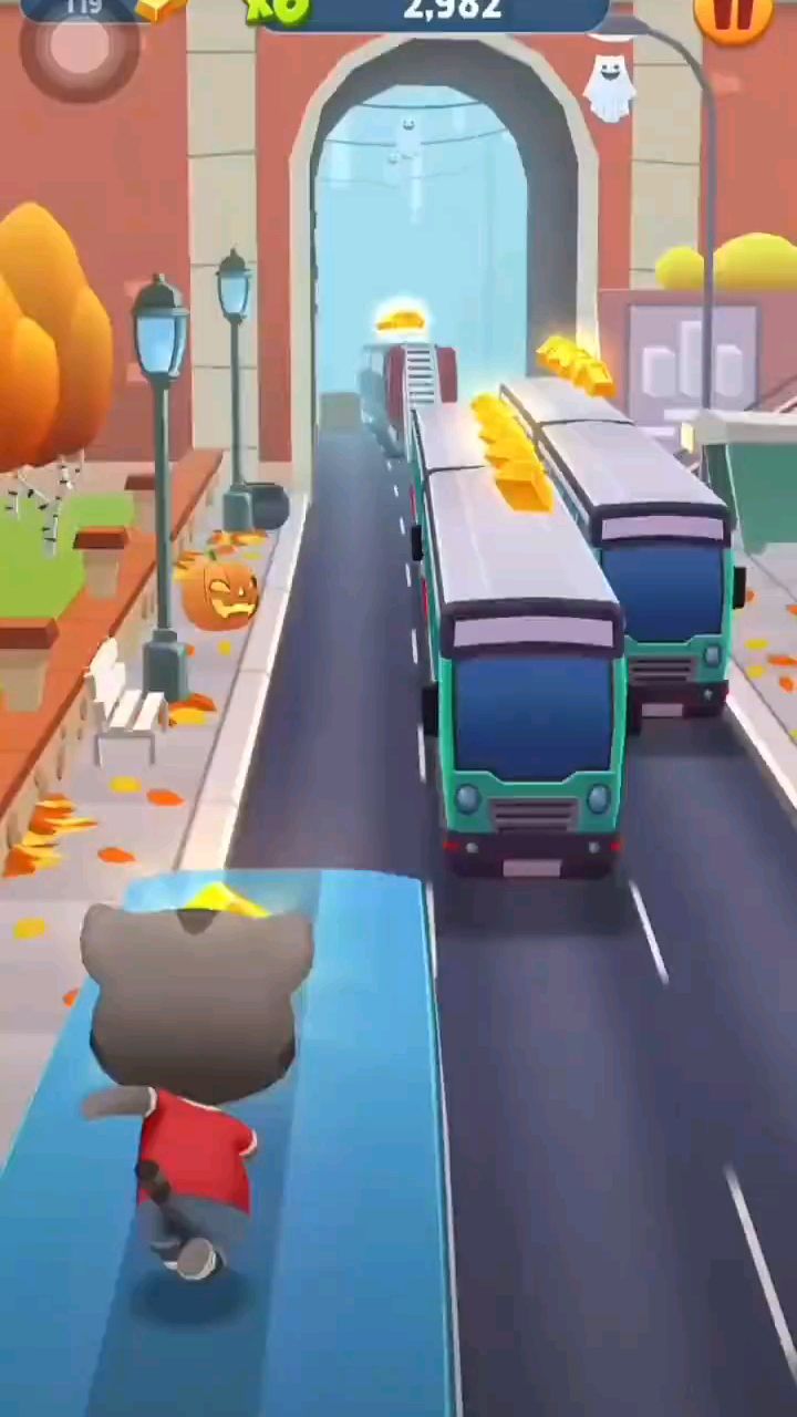 汤姆猫跑酷游戏视频