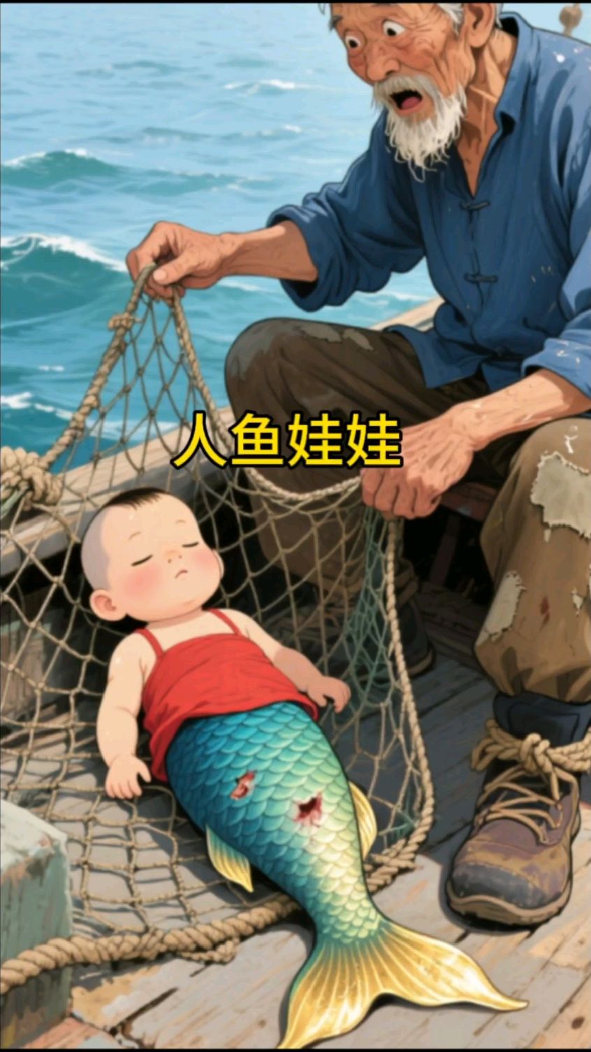 民间故事,人鱼娃娃