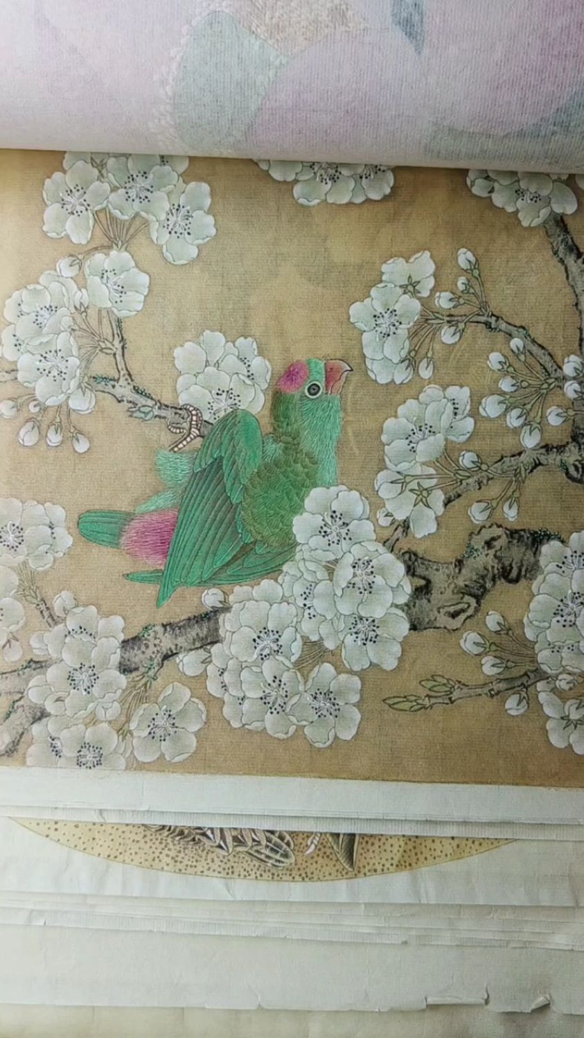工笔画用什么熟宣纸好#工笔国画直播#宋画小品