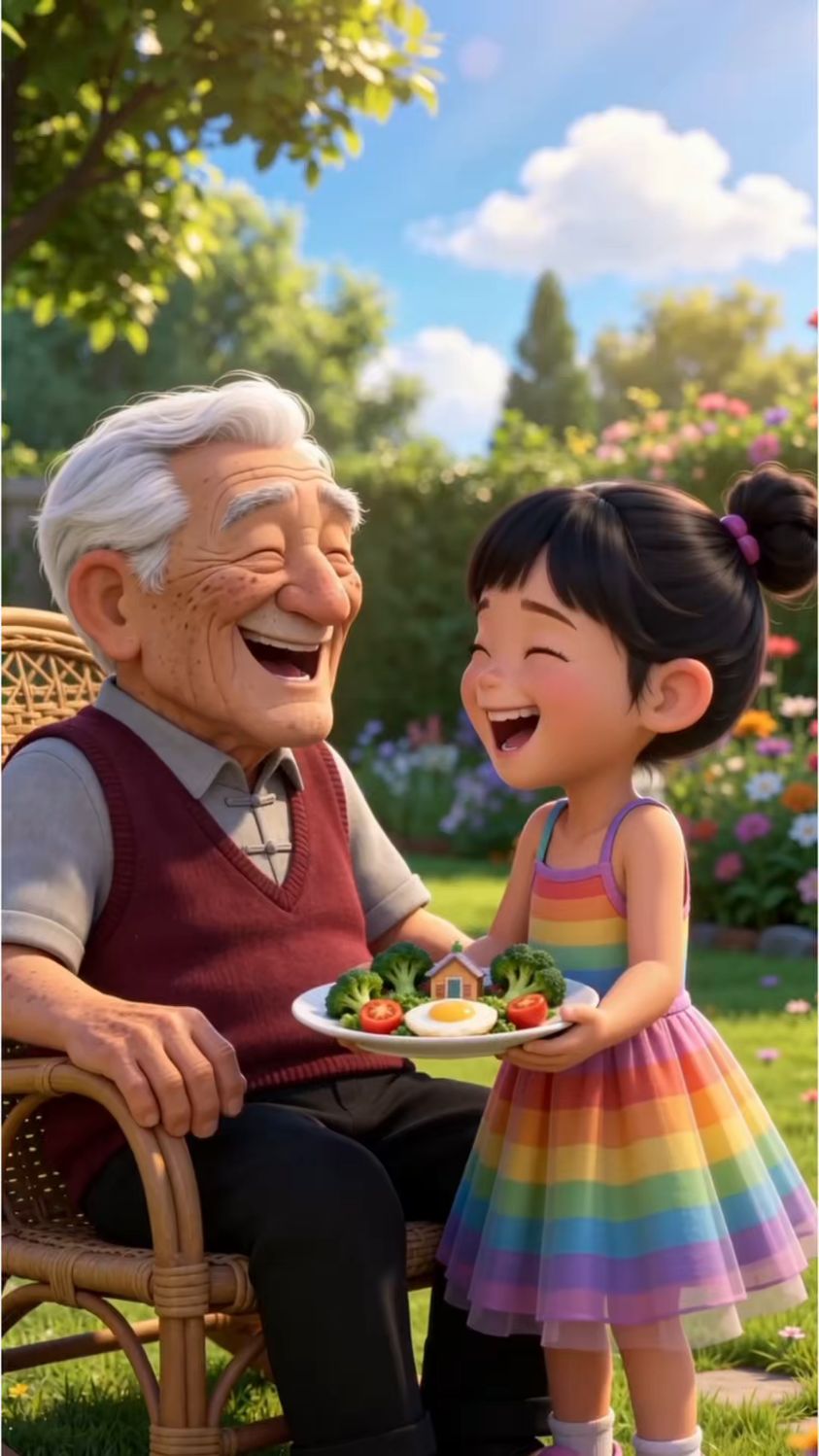 给爷爷做的丰盛午餐