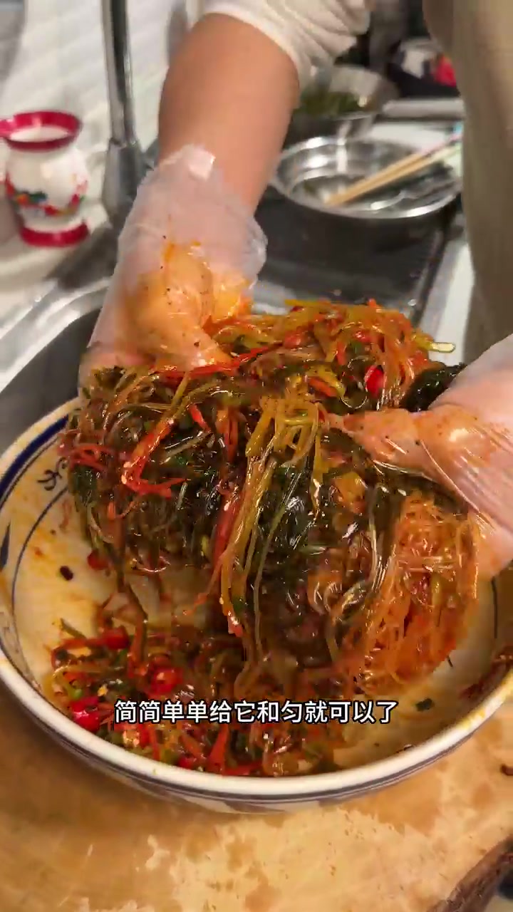 好吃不长肉的凉拌三丝,又香又入味下饭绝了!
