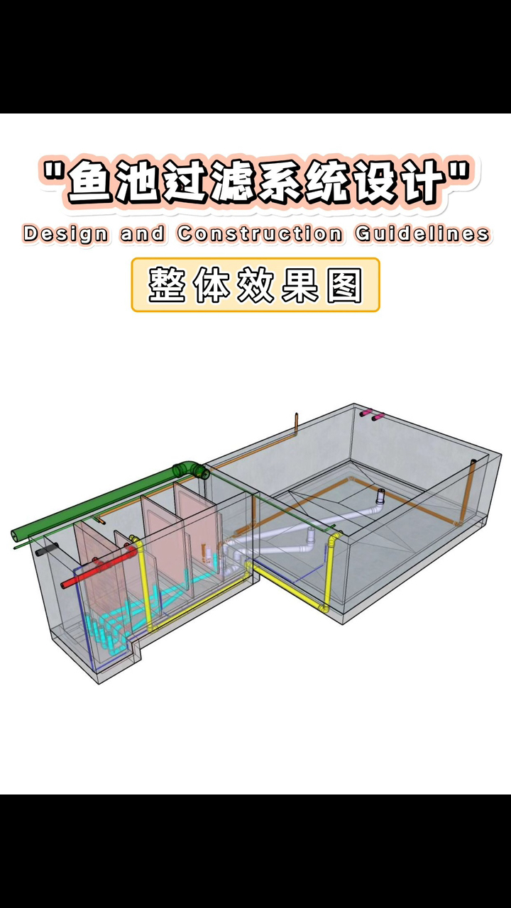 最近研究了不少景观鱼池设计图，发现鱼池设计门道可多了。