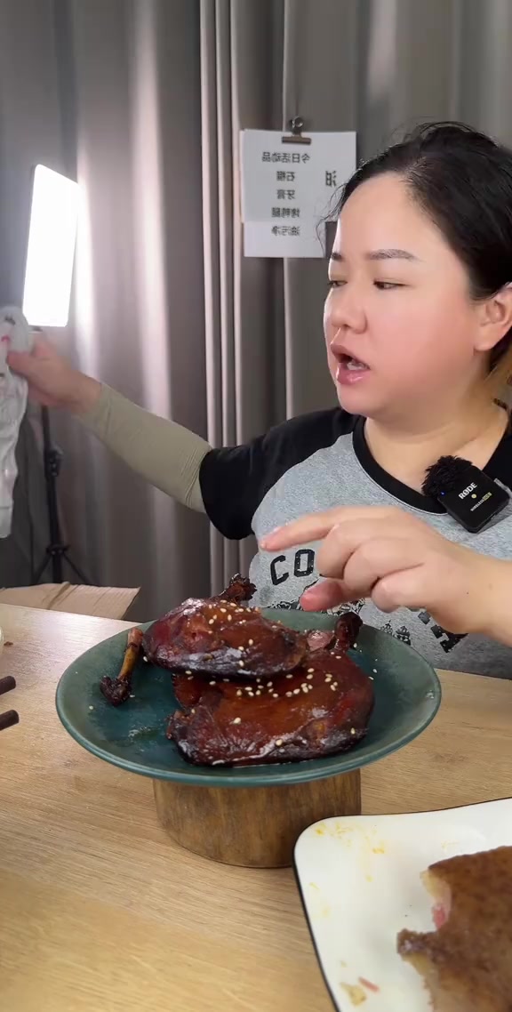 烤大鸭腿#烤鸭腿#鸭货美食