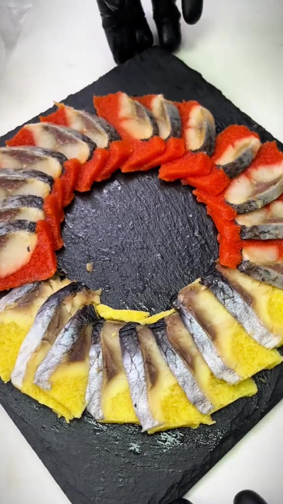 喜欢吃刺身的宝子试试这个希鲮鱼籽，口感鲜甜不腥不咸，鱼籽与鱼