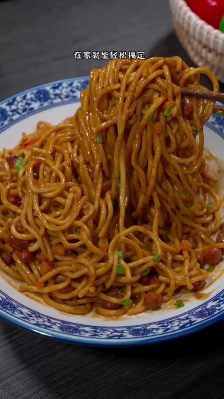武汉热干面的家常做法,味道正宗,百吃不厌!