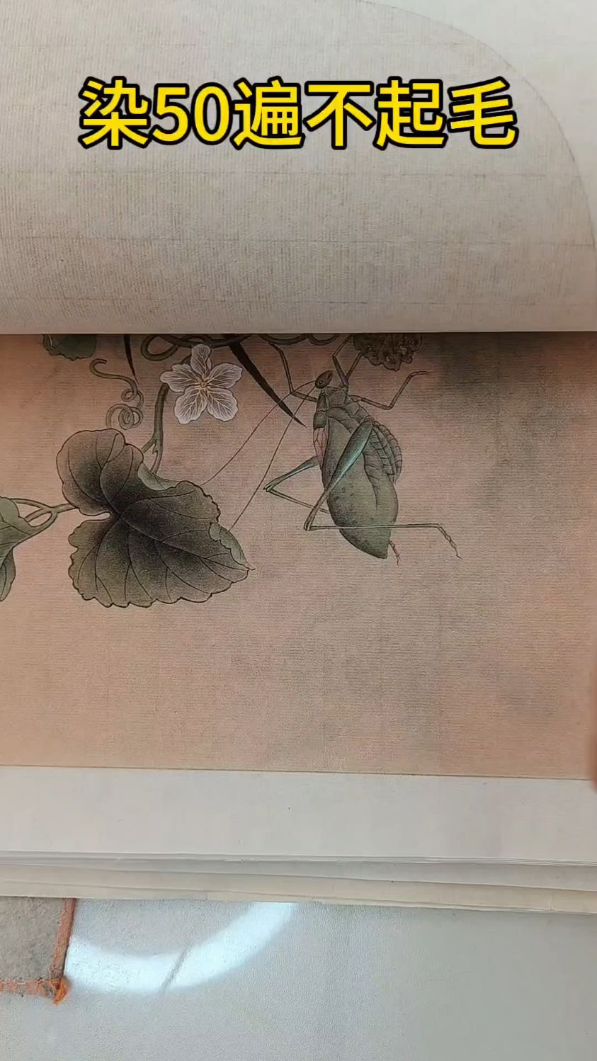 淘宝下单#工笔国画教学#工笔画用什么熟宣纸好#工笔国画直播#宋画