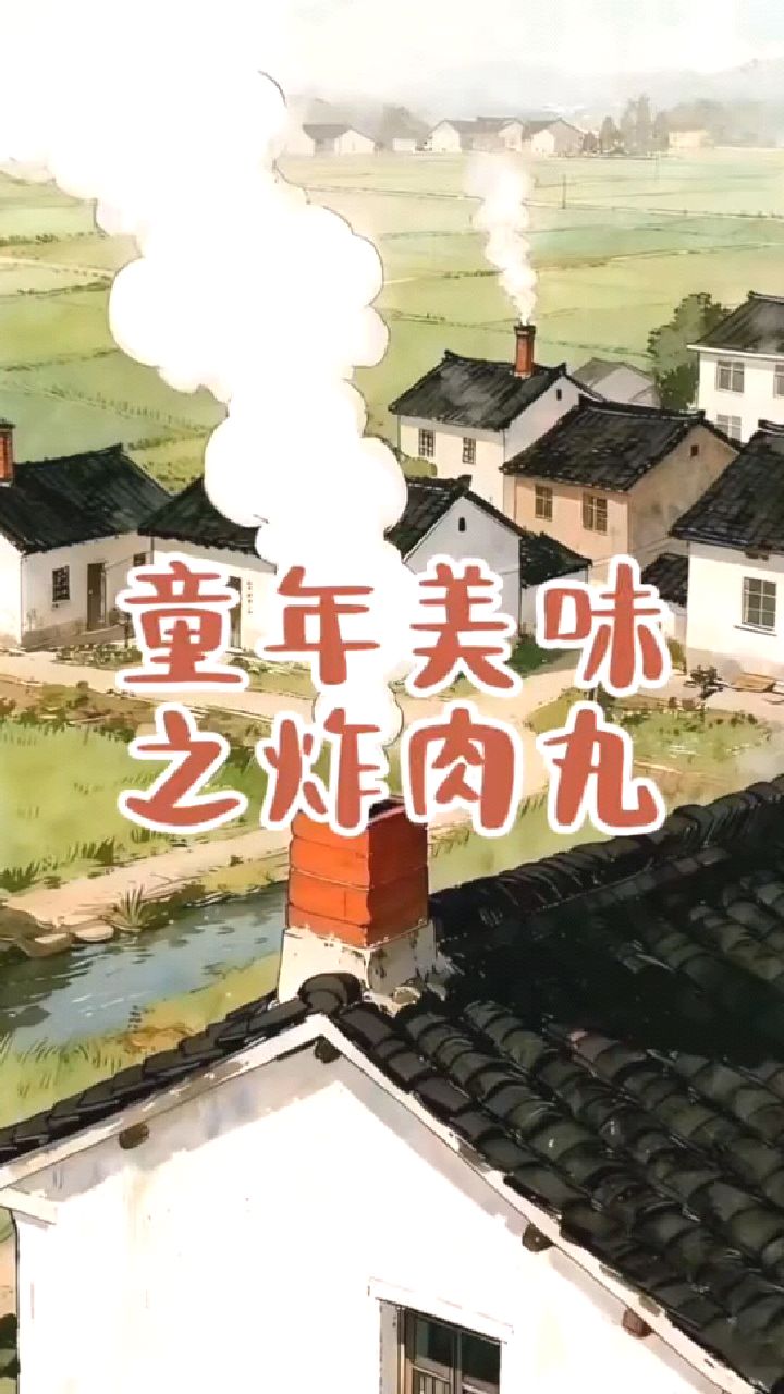 过年才能吃上的炸肉丸,你还记得吗