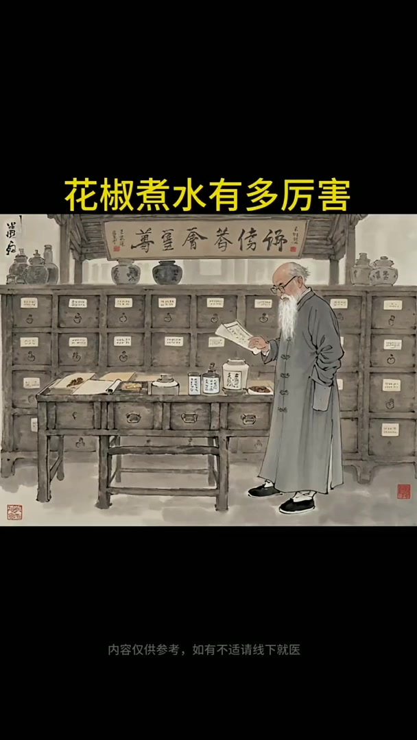 花椒煮水有多厉害?这些功效你可能不知道