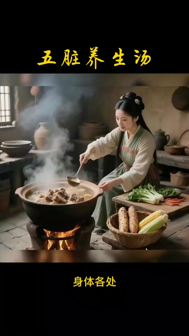 身体各处点名要喝的汤,健康养生食疗。