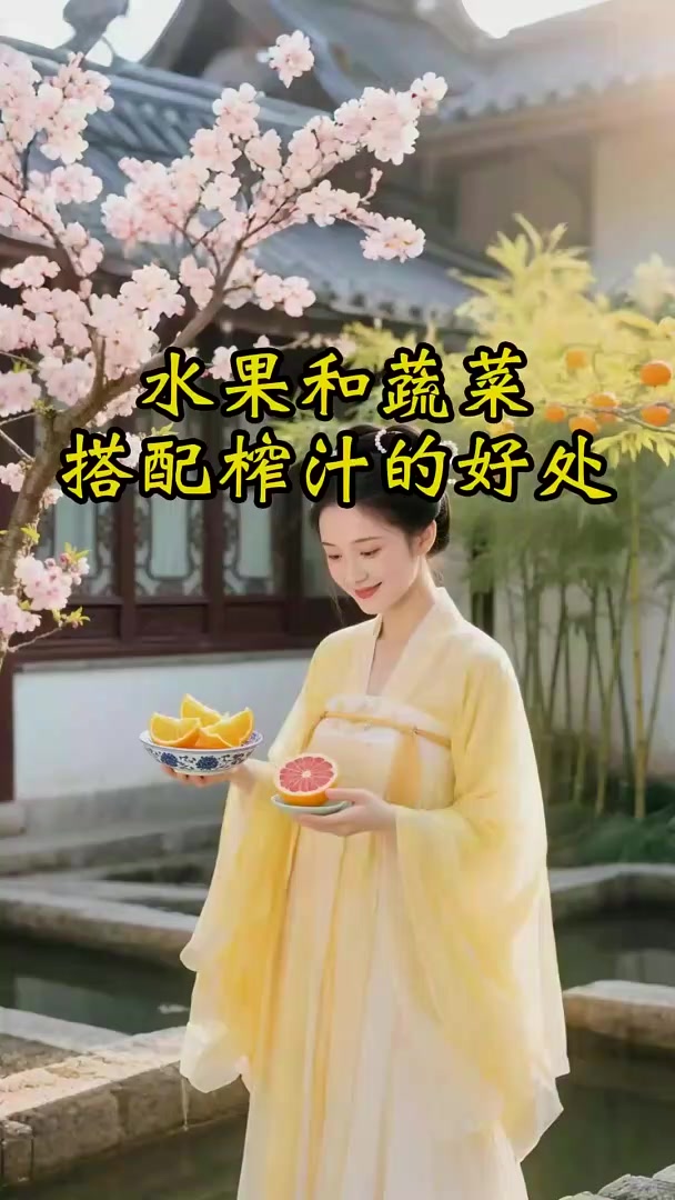 水果和蔬菜搭配榨汁的好处,健康养生知识科普。