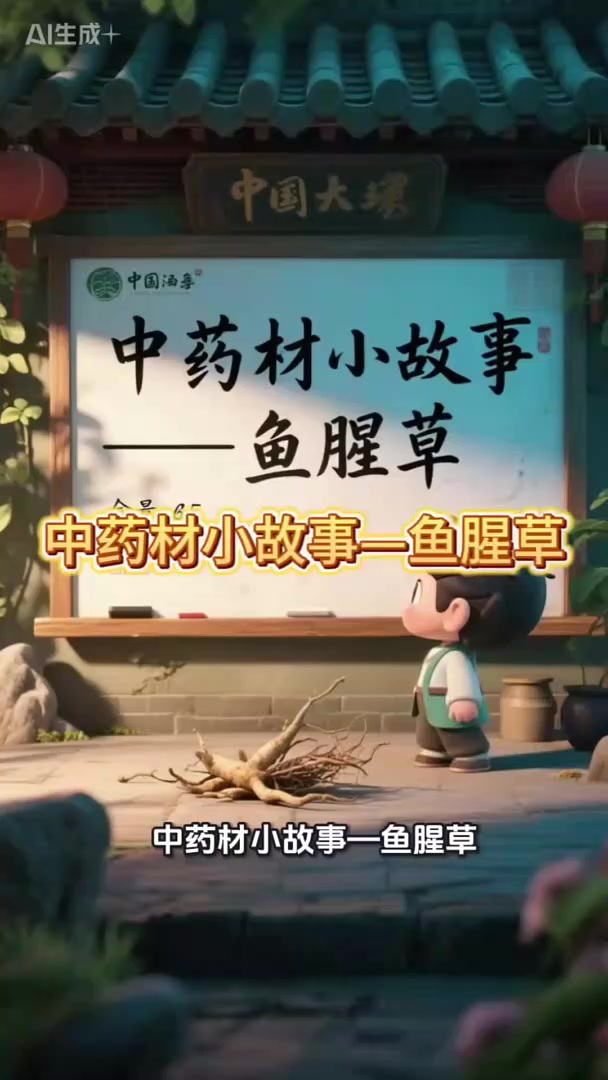 听故事学中药,今天聊聊鱼腥草的故事。