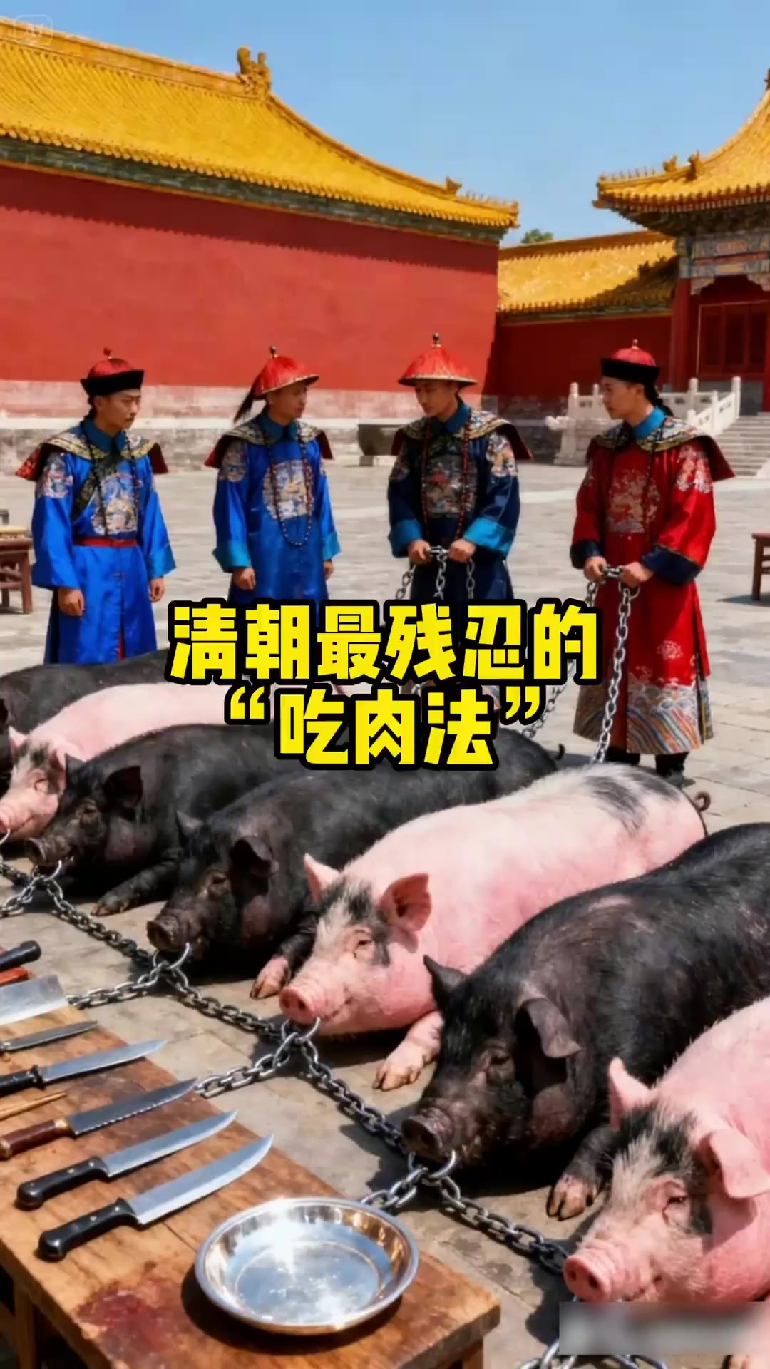 清朝最残忍的吃肉法网友毫无人性
