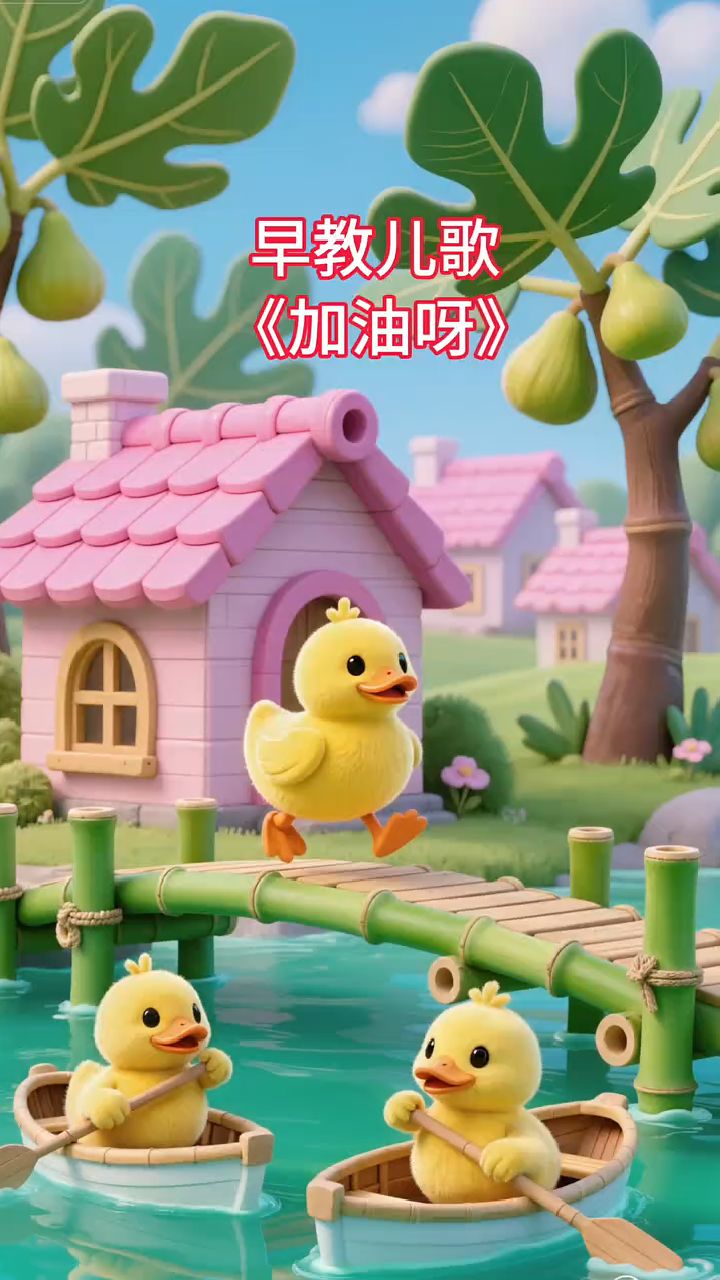 跟我一起学儿歌《加油呀》