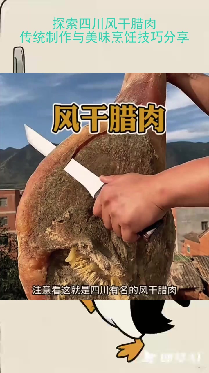 探索四川风干腊肉:传统制作与美味烹饪技巧分享