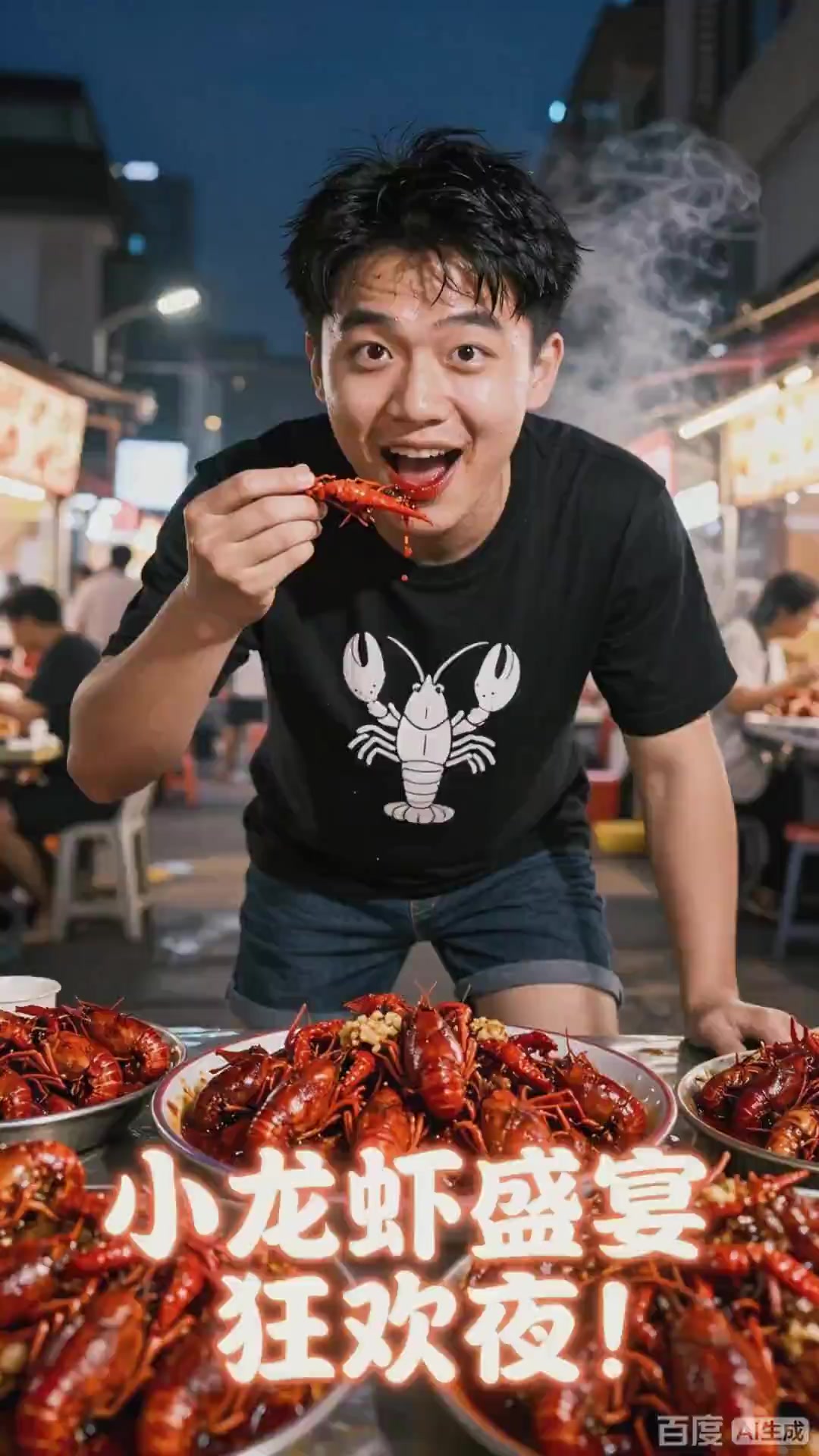 旅游攻略:长沙夜市小龙虾狂欢
