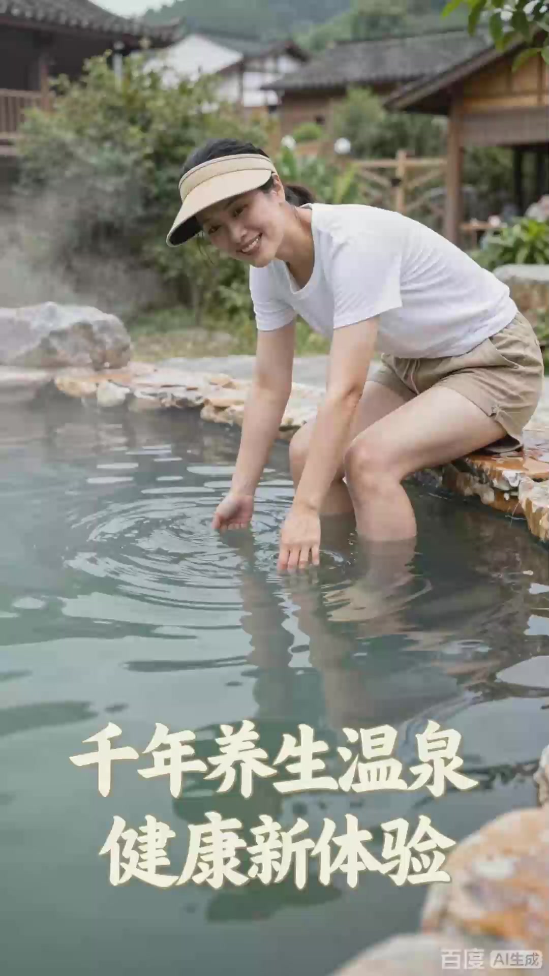 江西宜春温汤镇温泉,富硒温泉养生度假,千年古井温度宜人。