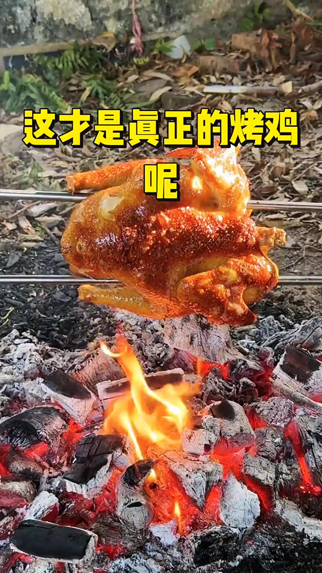 这才是真正的烤鸡呢