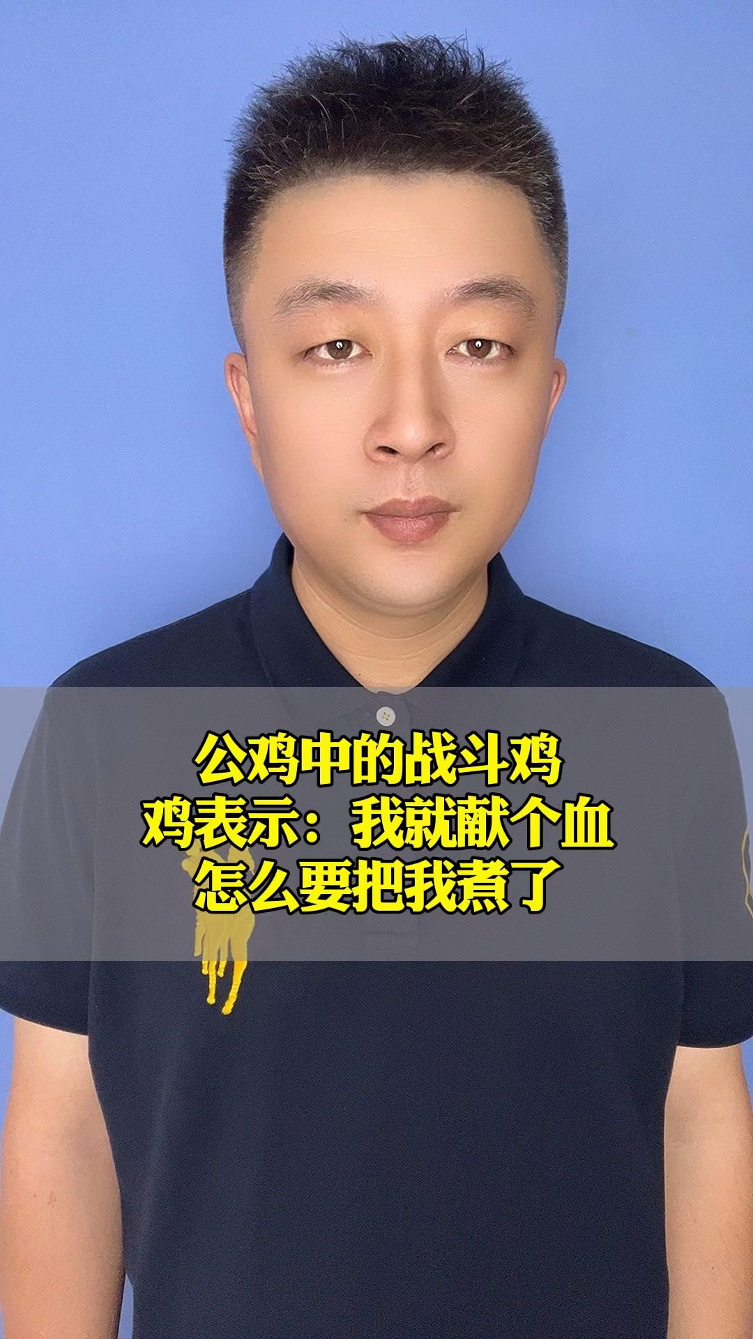 公鸡中的战斗鸡。
