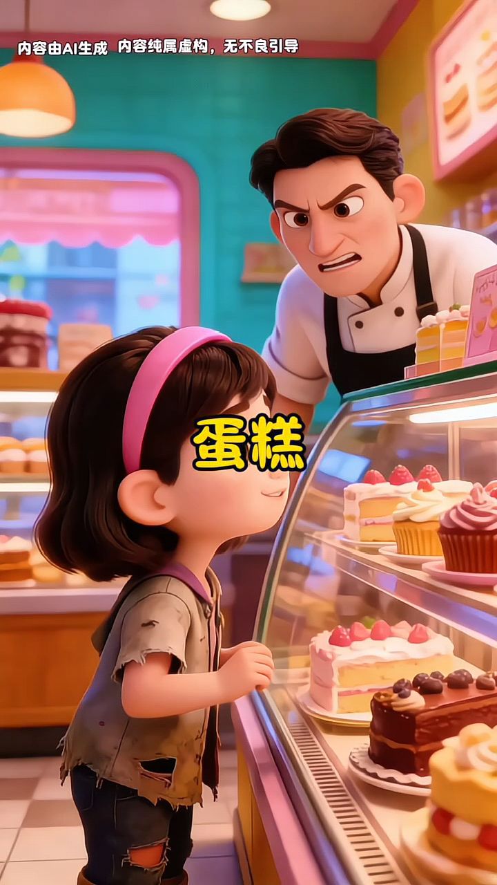 小朋友也想买一个蛋糕