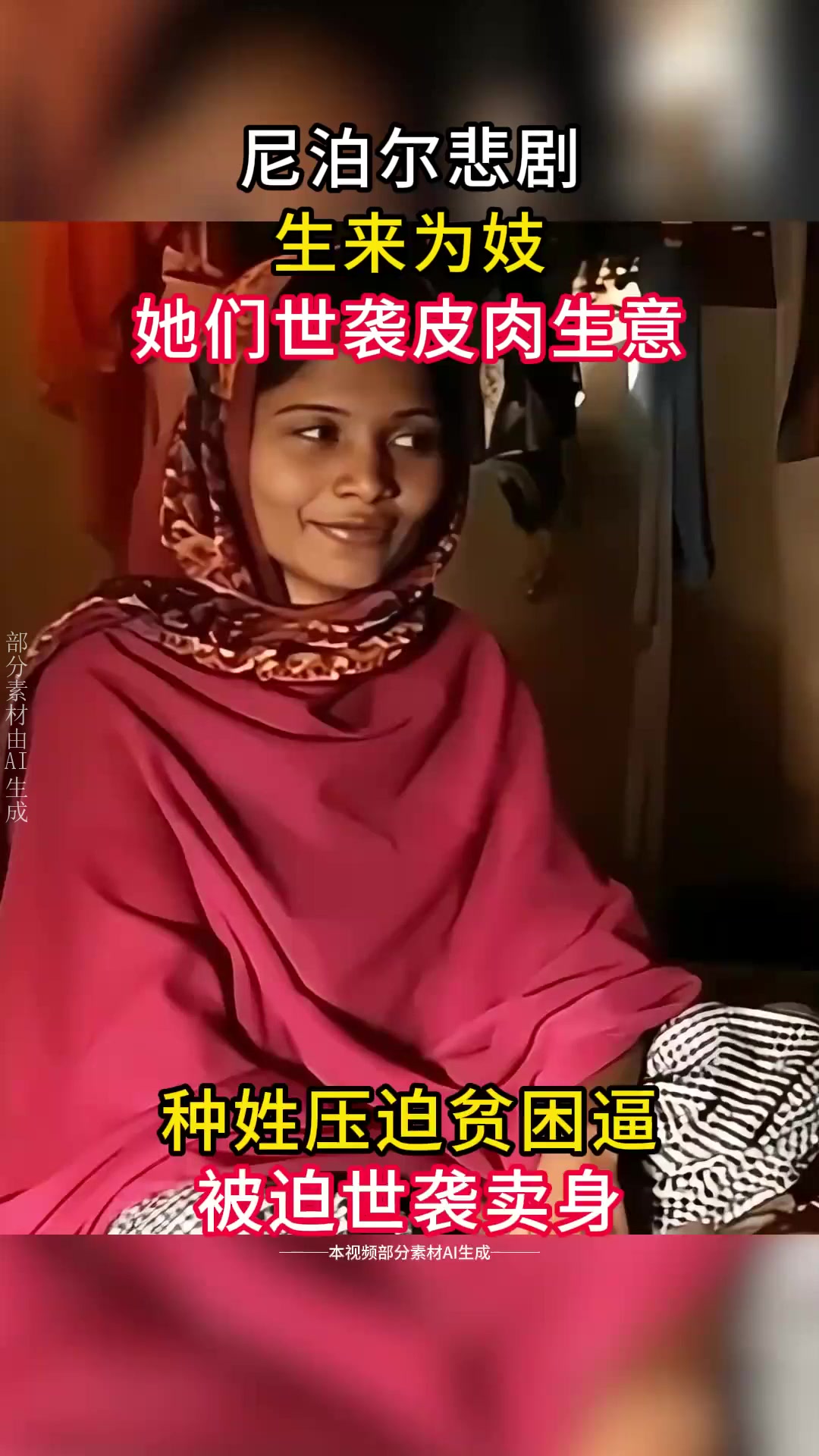 尼泊尔悲剧:生来为妓,她们“世袭”皮肉生意!