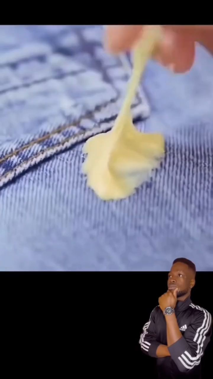 泡泡糖粘到裤子上这样做