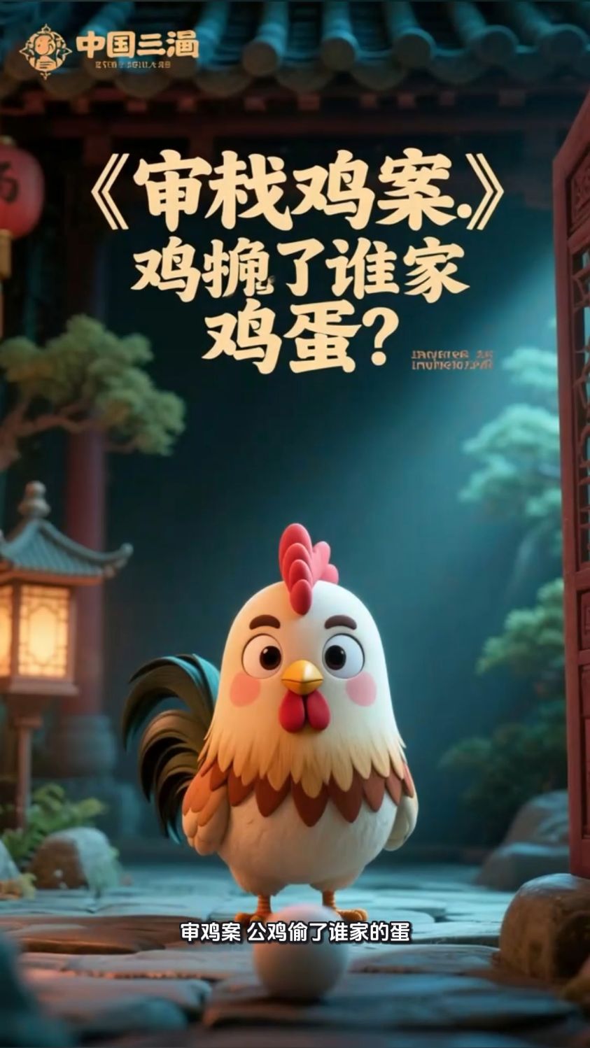 《糊涂县太爷》第二集:审鸡案:公鸡偷了谁家的蛋?
