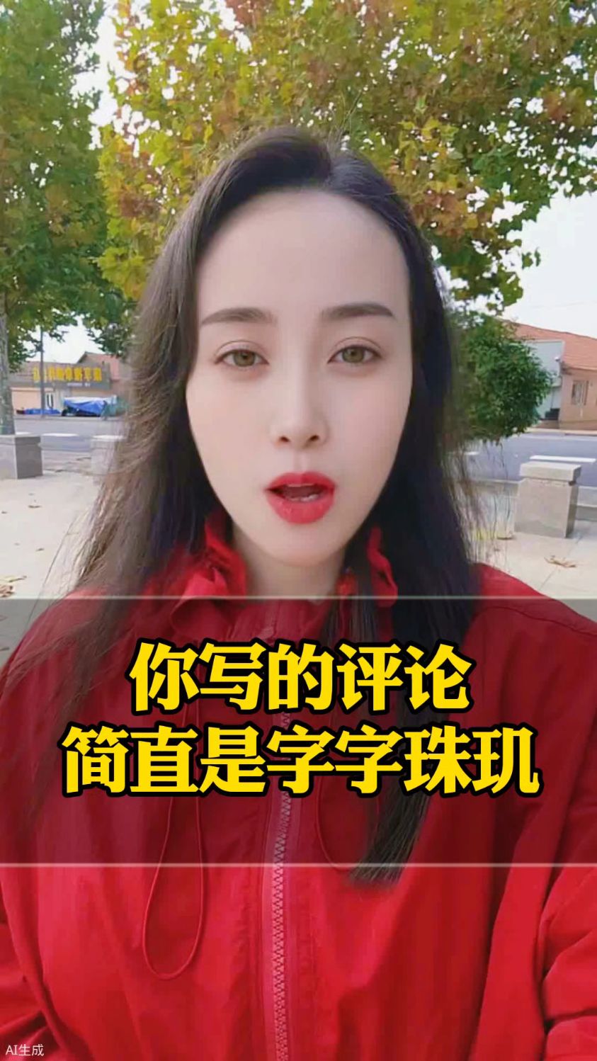 你写的评论简直是字字珠玑