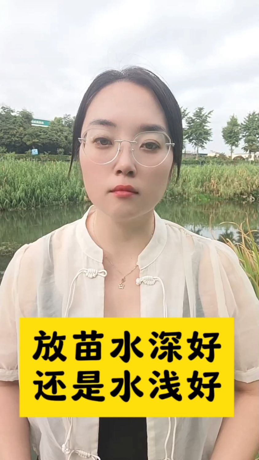 放苗水深好还是水浅好#水产养殖#鱼虾蟹养殖#四大家鱼#南美白对虾