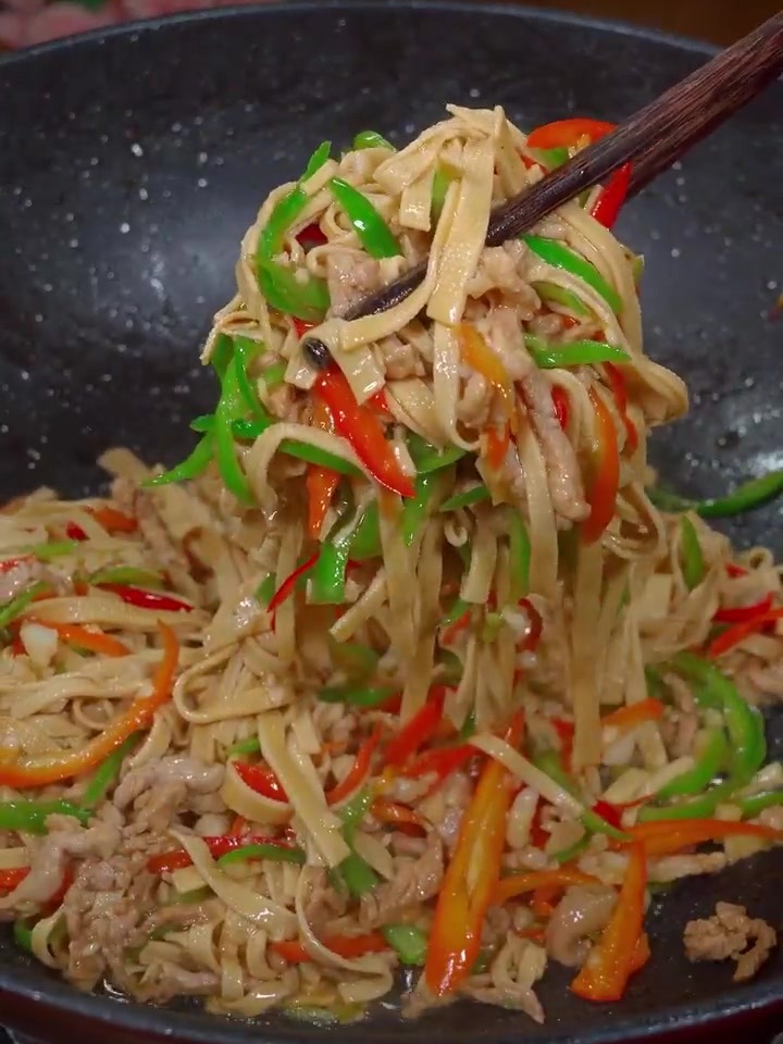 千张肉丝太下饭了！