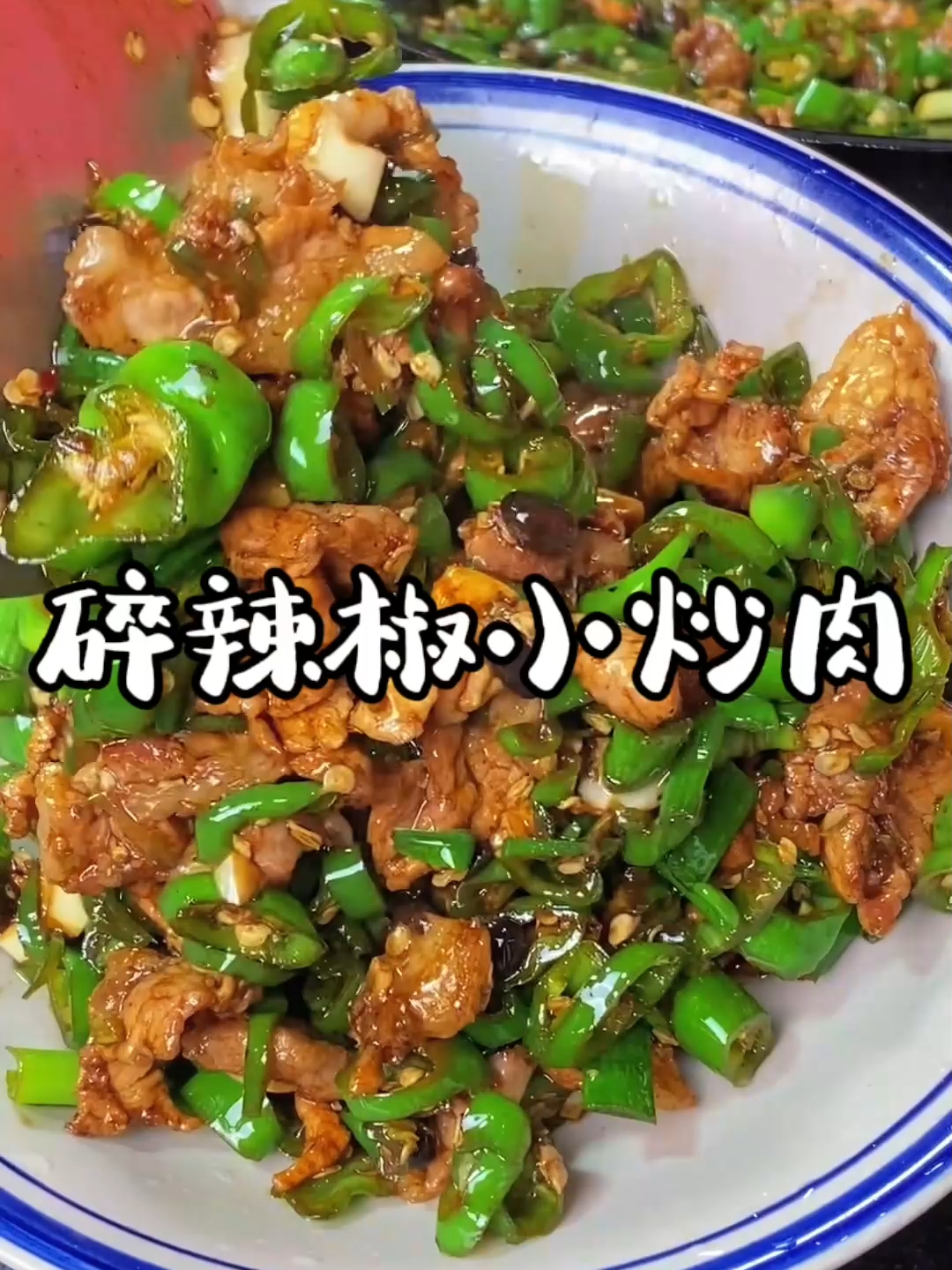 没菜你就试一下这个碎辣椒豆豉炒肉,超下饭的!
