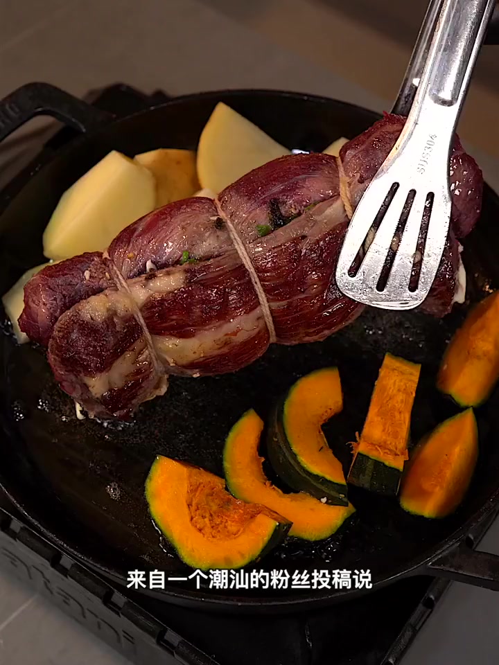 快艾特你的对象来学这个特别的牛肉卷！！
