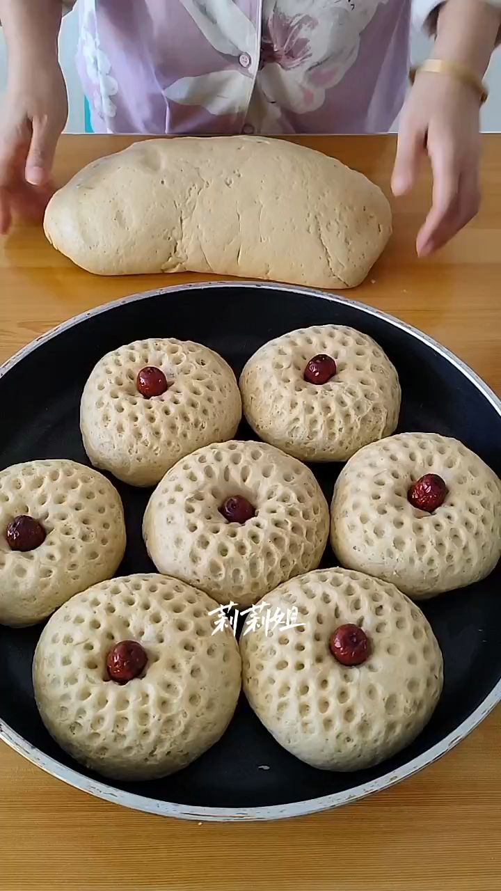 压花小馒头新吃法